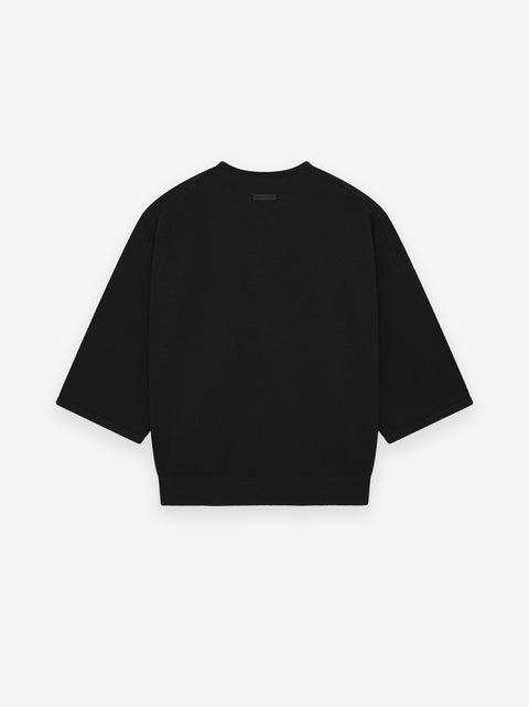 Fine Knit Henley Tee