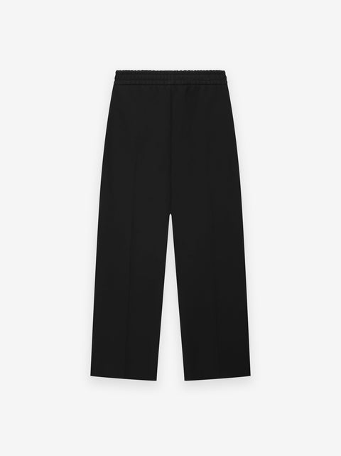Heavy Twill Drawstring Wide Leg Pant