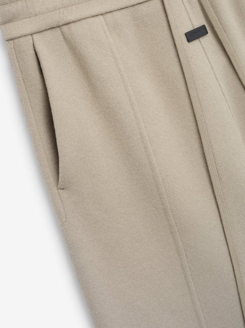 Wool Cashmere Drawstring Forum Pant