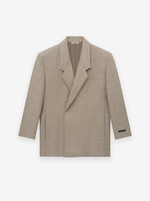 Heavy Wool Twill Relaxed Blazer