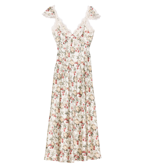FIONA DRESS -- CERISE ET FLEUR