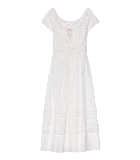 GEORGIANA DRESS -- SALT