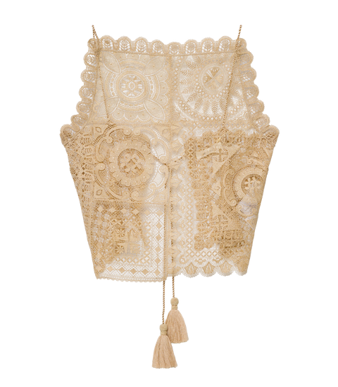 HANDKERCHIEF ANNIVERSARY TOP -- PAILLE