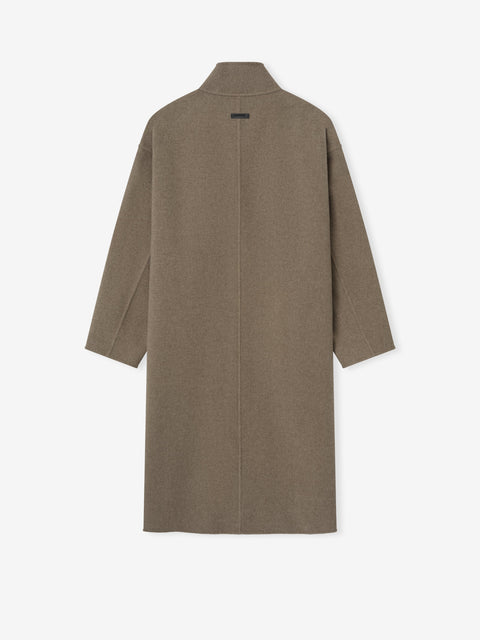 Wool Cashmere Highneck Coat