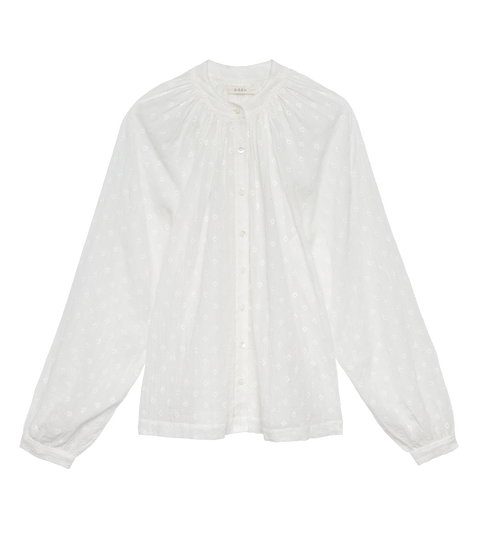 JULIENNE TOP -- SALT MARSEILLE EMBROIDERY