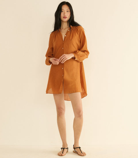 JULIET TUNIC DRESS -- COCONUT
