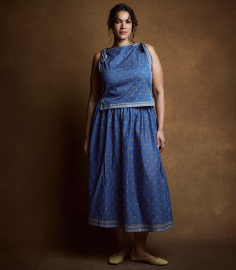 MARCIETTE SKIRT -- EARTHA PAISLEY