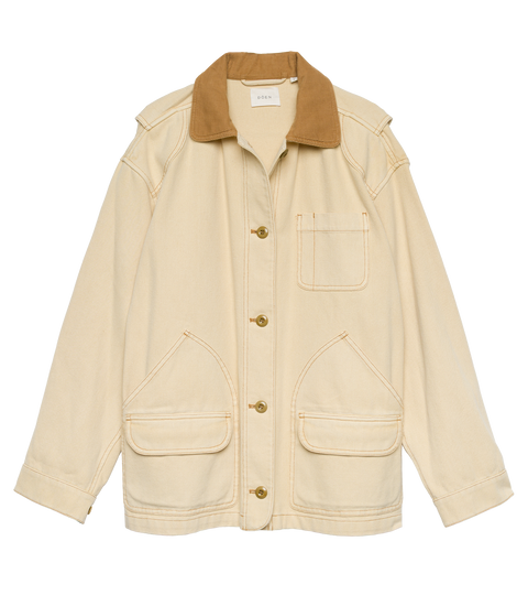 PASCUAL JACKET -- STRAW