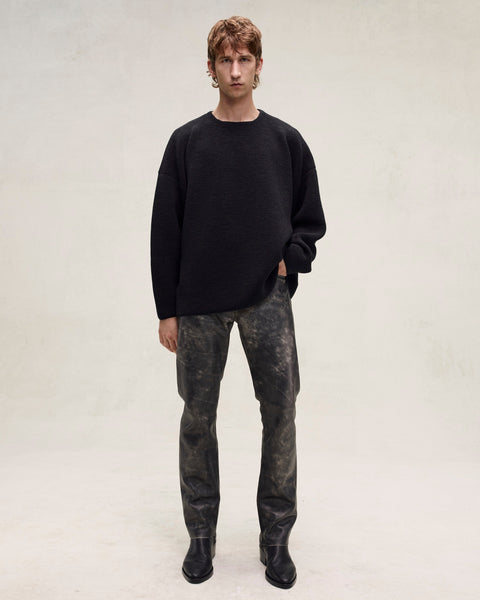 Ottoman Straight Neck Sweater