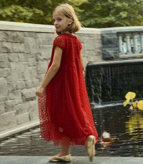 PHANIE DRESS -- ROSSO