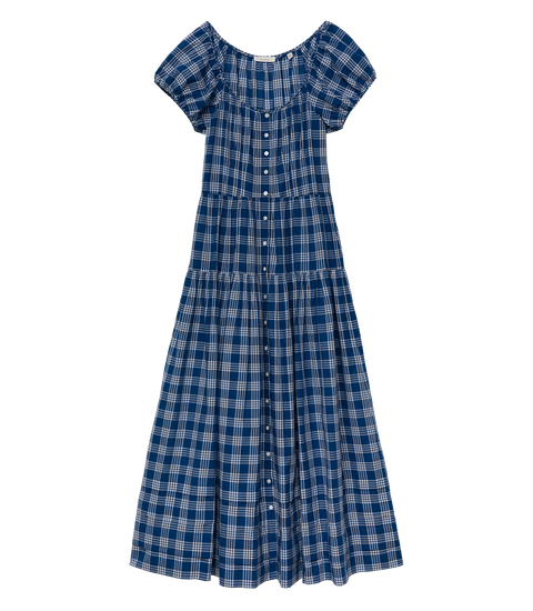 VALENNE DRESS -- DORSET PLAID