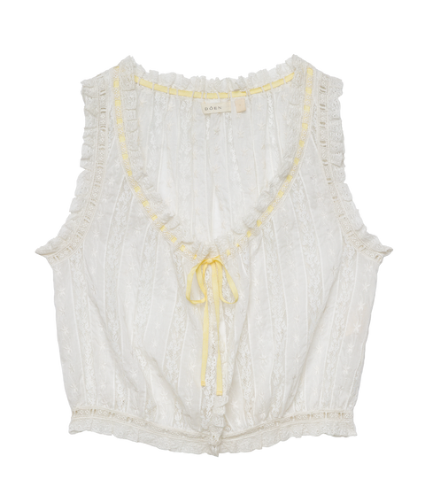 VETIVER TOP -- SALT