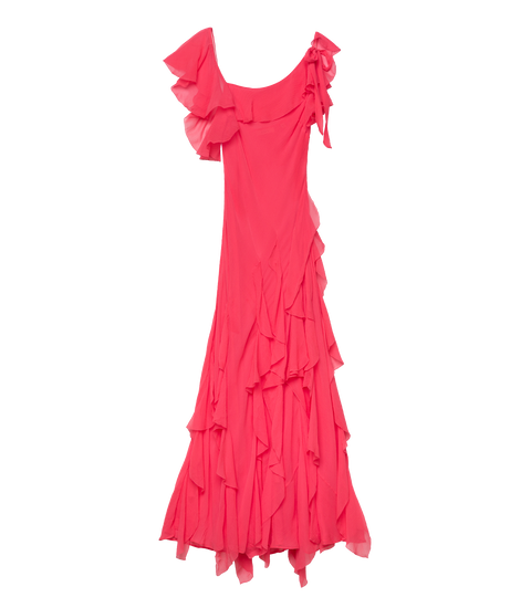 ZELIA DRESS -- BOUGAINVILLEA